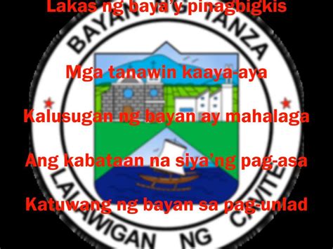 HIMNO NG TANZA .